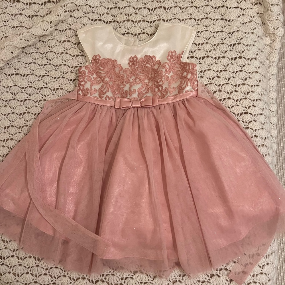 Beautiful Blush Pink Toddler Dress!!